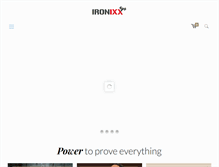 Tablet Screenshot of ironixx.com